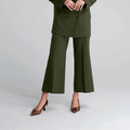 Pantaloni Fluido Verde