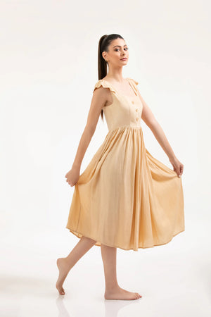 Beige Dress – ELLY - ELLY
