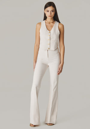 Eleganza Panna Sleeveless Vest - ELLY