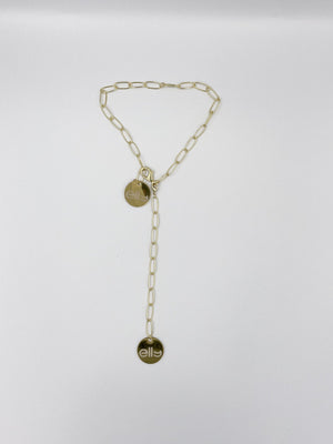 ELLY Necklace - 18 Karat Gold Plated Brass Chain - ELLY