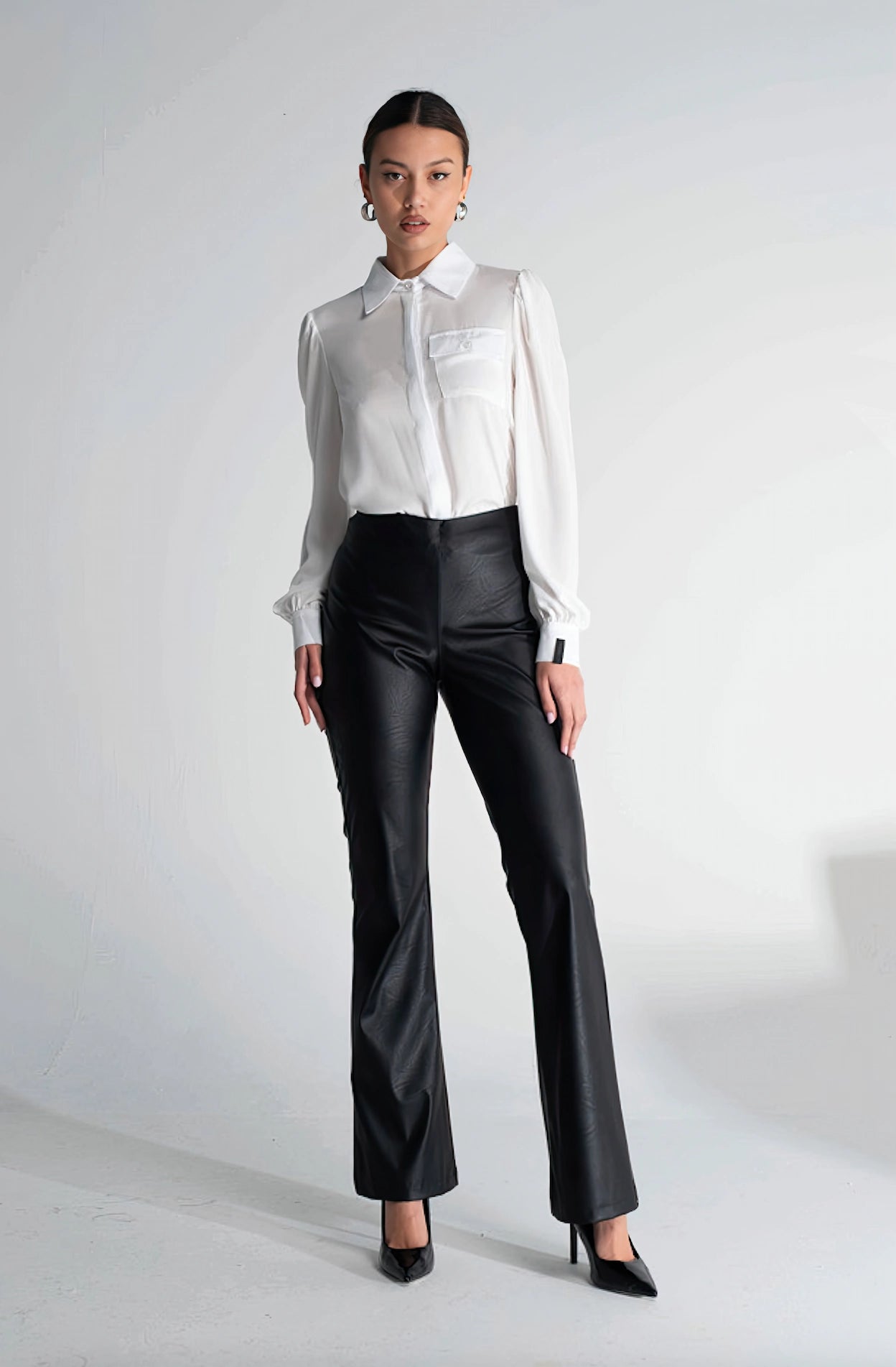 Soft Touch White Pocket Shirt