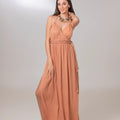 Brown Dress - ELLY