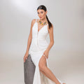 Coconut White Dress - ELLY