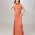 Cord Straps Beetroot Purple Dress - ELLY