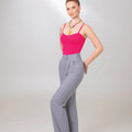 Grey Linen Pants - ELLY