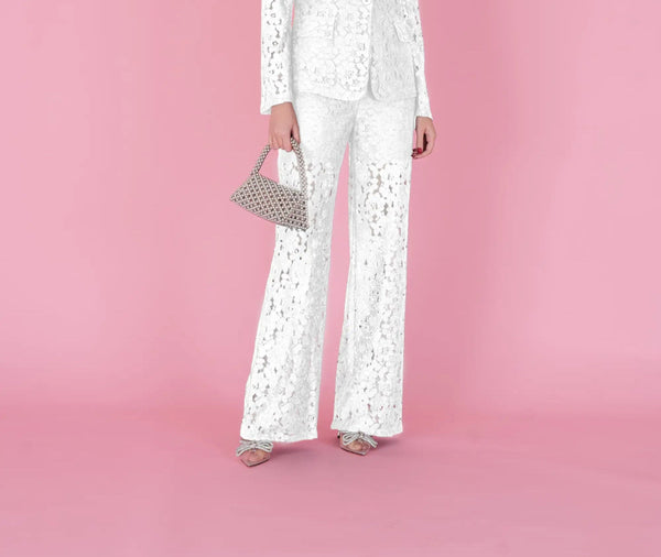 Lace Wide - Leg Pants – PANNA - ELLY