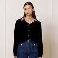 Mariana Cardigan in Nero - ELLY