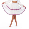 Serene Surplice Above-the-Knee Skirt - ELLY
