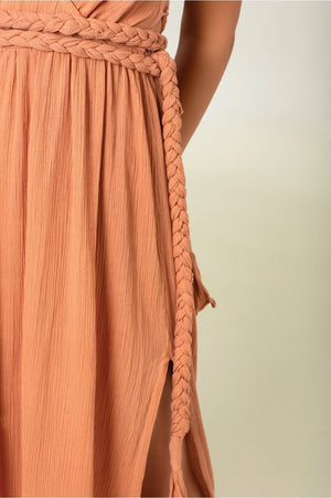 Brown Dress - ELLY