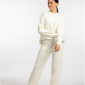 Cashmere Light Beige Bliss Loungewear Set - ELLY