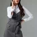 Gray Mini Dress - ELLY