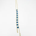 Jade Necklace, gold plated 18 karat - ELLY