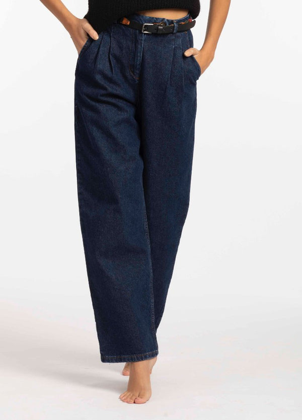 Jeans with Pleats - ELLY