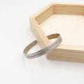 Silver plated brass bracelet - ELLY