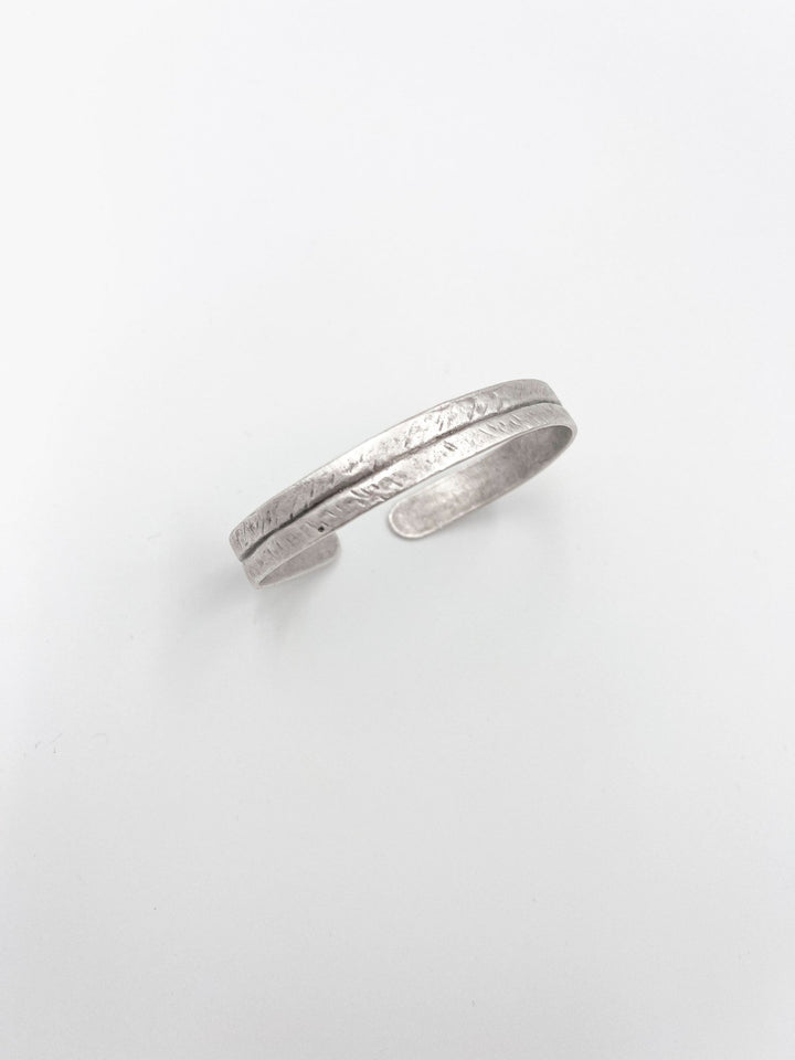 Silver plated brass bracelet - ELLY